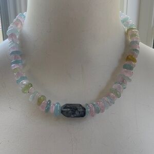 NWT Multi Pastel Chips Quartz Necklace from Nina Segal Jewelry
